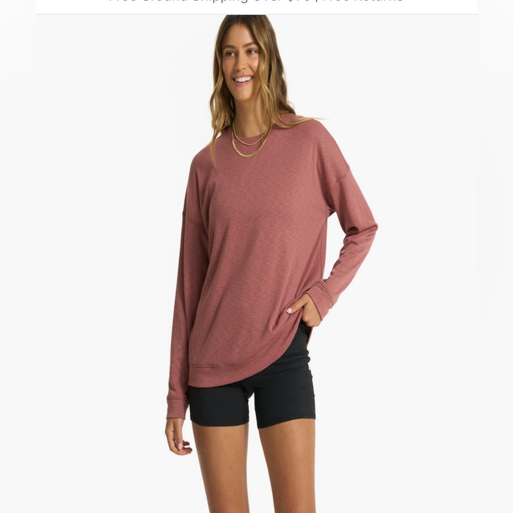 Vuori Long-sleeved Sunrise Crew